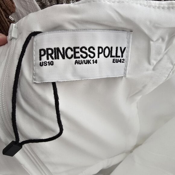 Princess Polly Spader corset mini dress White - Picture 4 of 4